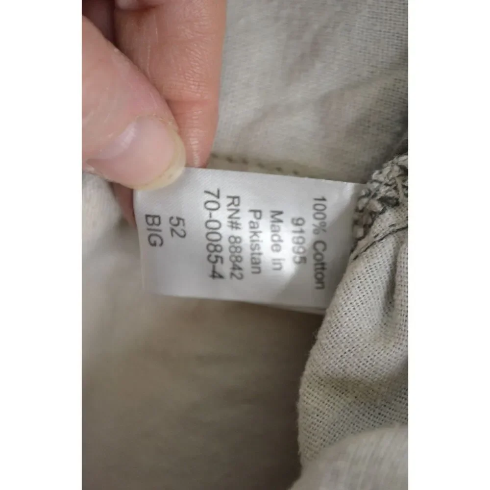 King Size Men's 52 Grey Cargo High Rise 13 inch Shorts